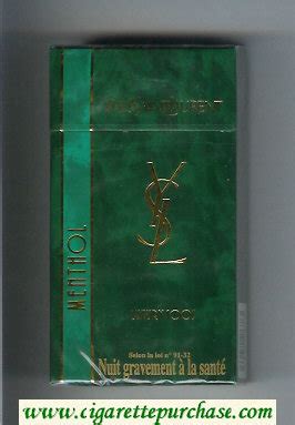 ysl menthol cigarettes|yves st laurent cigarettes controversy.